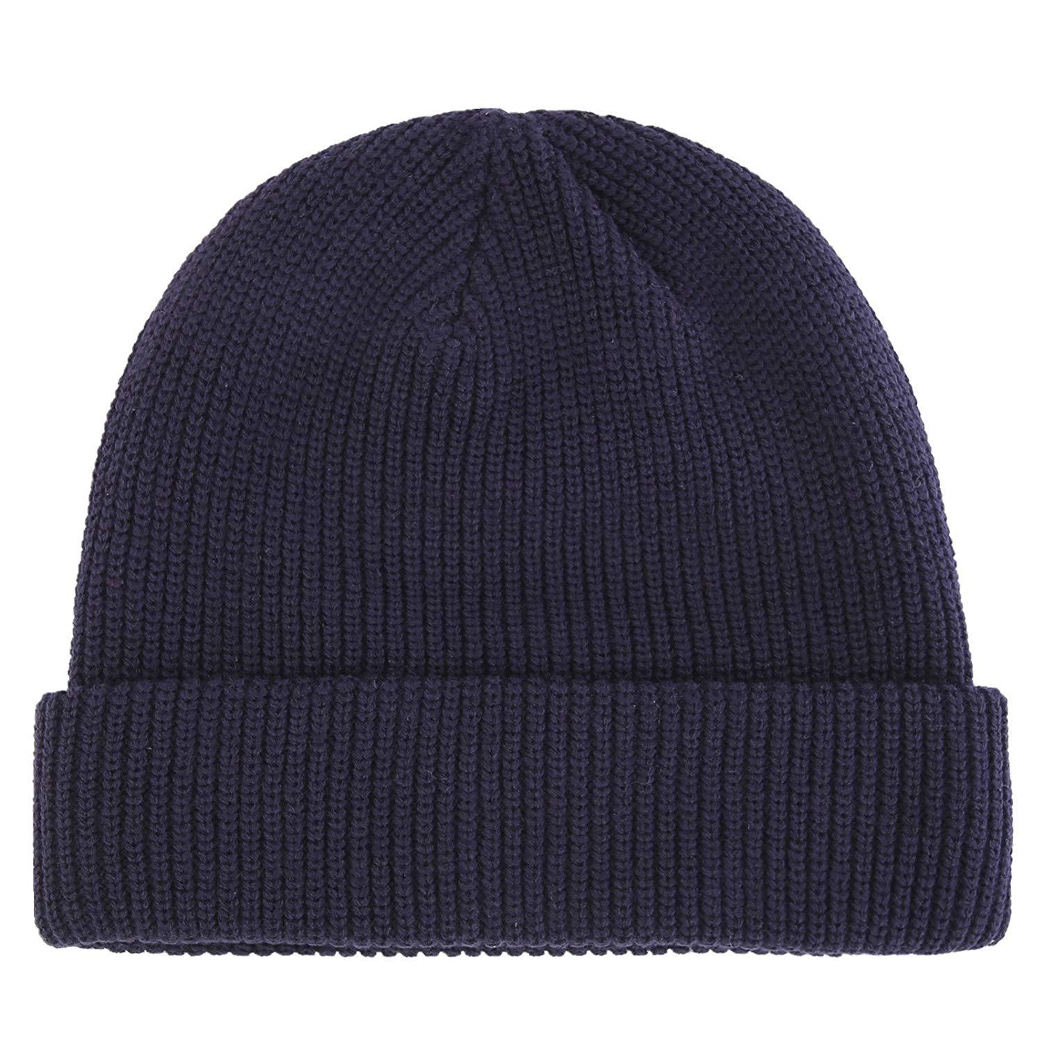 Unisex Simple Style Solid Color Eaveless Wool Cap display picture 1