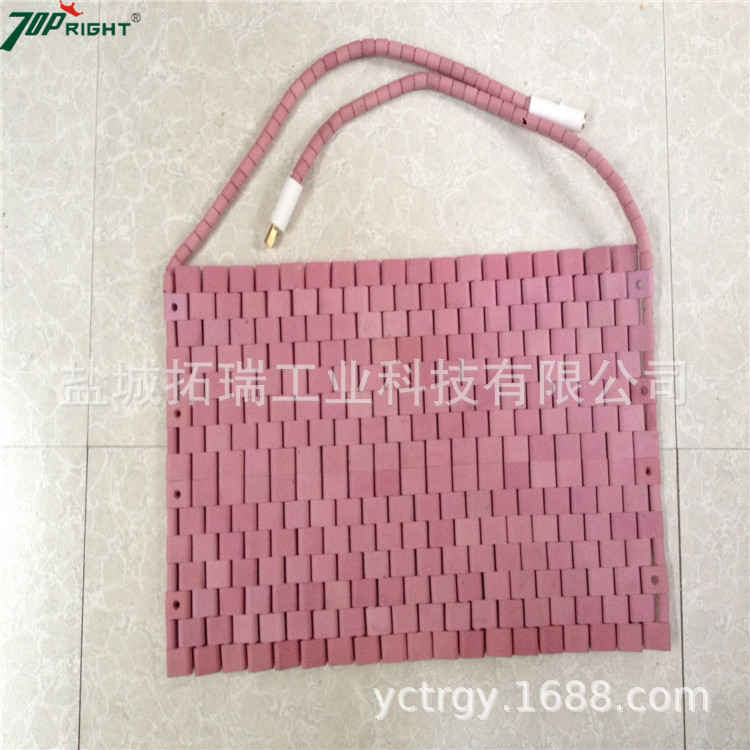 供应热处理履带式加热板 履带式发热板 履带式电热板