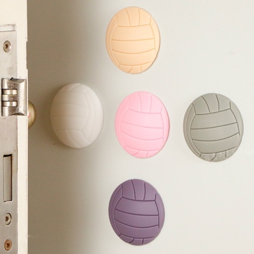 Manufacturer cross-border wholesale volleyball anti-collision pads window door suction wall door handle anti-collision stickers luminous starfish anti-shock pads