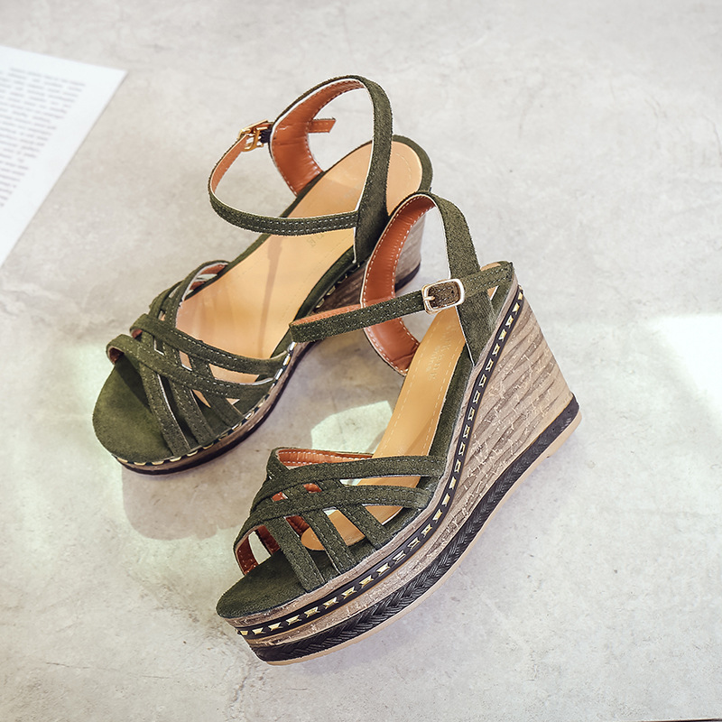 Chaussures été pour femme en Caoutchouc - Ref 3345511 Image 71