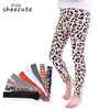 Amazon wish Explosive money European style Spring and autumn payment pure cotton girl printing Leggings Thin section