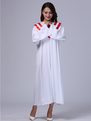 Xmas Church choir stage performance dress for women holy robe christian choir costume Church of Christ Jesus Church pray robe