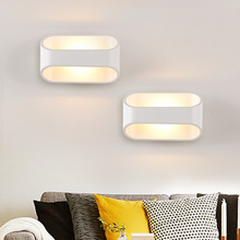 LED壁灯 现代简约创意个性客厅卧室床头过道走廊楼梯商用家用壁灯