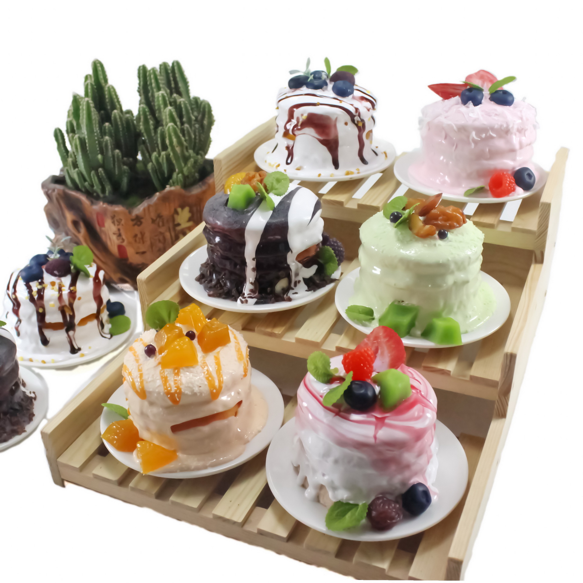 唯美网红蛋糕软弹舒芙蕾SFL-A家居摆饰橱窗展示 影视道具孩子玩耍