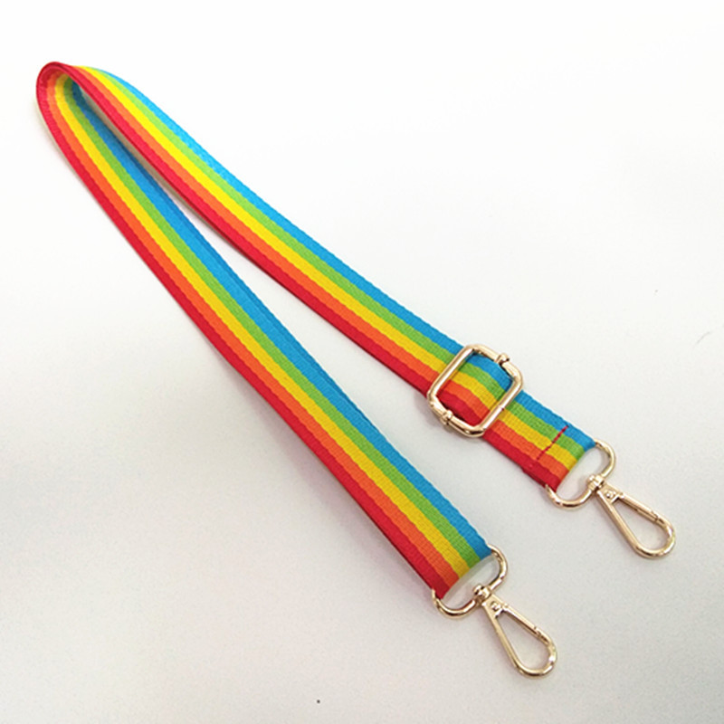 All Seasons Nylon Rainbow Sling Strap Bag Accessories display picture 4