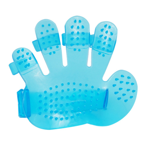 Wholesale five-finger bath brush, massage palm cat dog bath brush beauty pet cleaning supplies