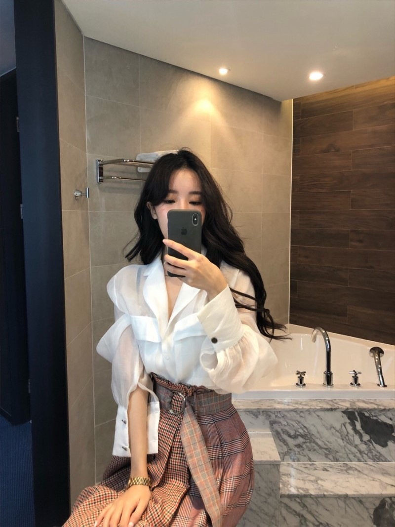 Costume femme en Mélange de coton - Ref 3335625 Image 4