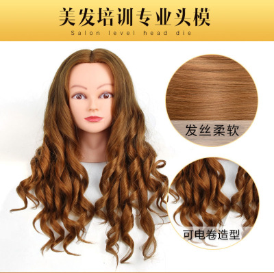 Mannequin Head factory Direct selling wholesale Mannequin head Headform Dummy head Practice Haircut True hair