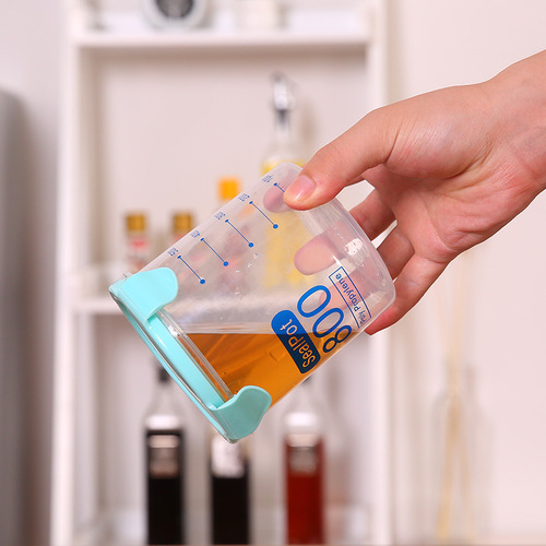 Sealed plastic storage container transparent dry fruit candy organizer jar airtight can kitchen moisture proof five grain storage jar