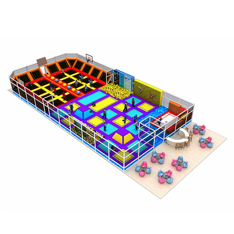 儿童蹦蹦床滑梯设施公园抖音网红蹦床室内淘气堡儿童乐园设备玩具|ru