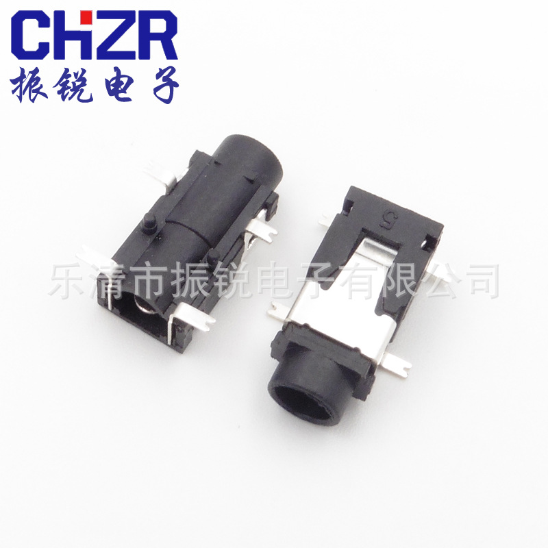 振厂销PJ-321耳机插座 3.5mm耳机音频插座 PJ321音频接口4脚贴片