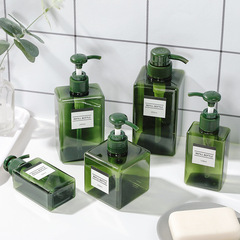 450ml lotion bottle shampoo bath soap bottle plastic refill cosmetic bottle hand soap pump bottle