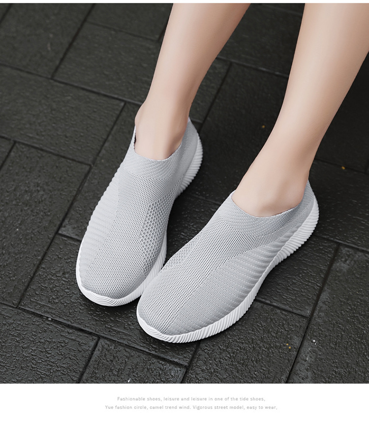 Women's Sports Solid Color Round Toe Sports Shoes display picture 1