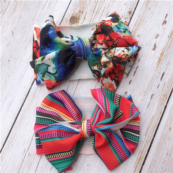 Simple Style Bow Knot Cloth Hair Band 1 Piece display picture 3