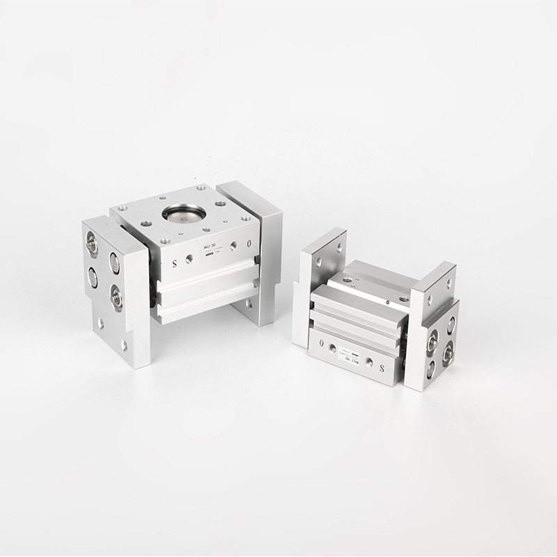 MHL2气动手指全新SMC小型电磁阀气动夹爪平行气爪开闭型手指气缸