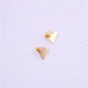 Triangle, brand small earrings, simple and elegant design