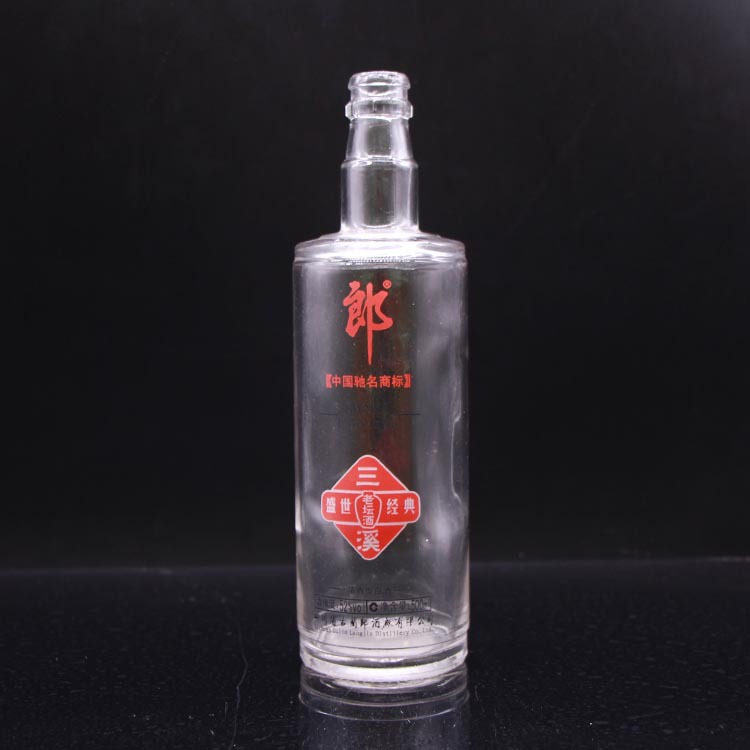玻璃厂家  销售  500ml  750ml喷涂烤花 瓶