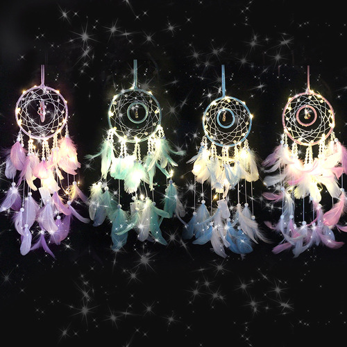 Creative carousel dream catcher wind chime cute girl decorative pendant best friend Christmas birthday gift