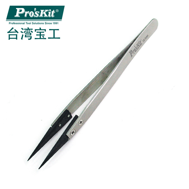 台湾宝工5TZ-300A TZ-300A静电特尖镊子头