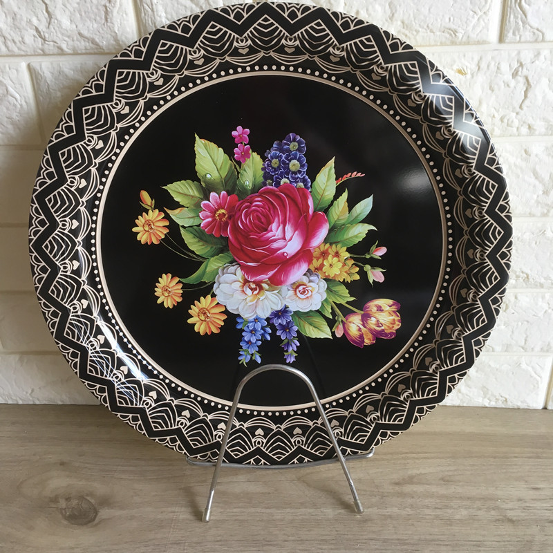 东南亚出口花盘 印花水果盘.jpg