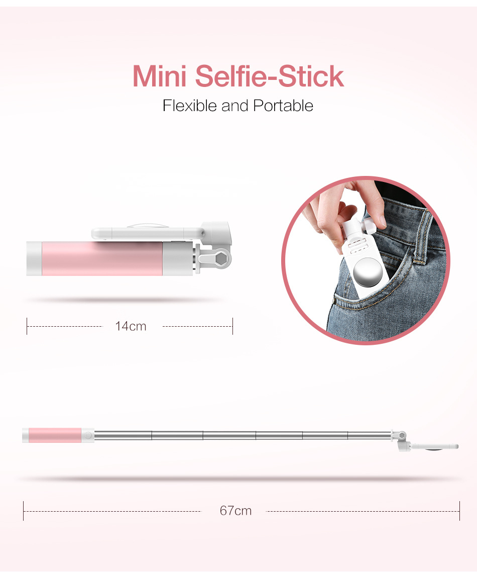 Bâton selfie en Avancée pliant en silicone - Ref 3387013 Image 18