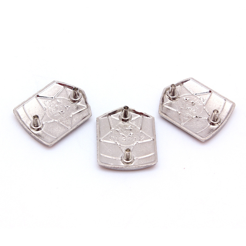 奥道供应合金三档扣   白色三档扣 方形搭扣 皮带针扣 箱包扣具