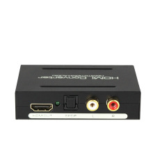 工厂直销hdmi音频分离器 TO HDMI+AUDIO+SPDIF+R/L音频信号转换器