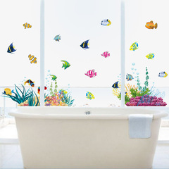 ZY2011 New Underwater Children's Room Bedroom Living Room Wall Decal Wholesale Removable