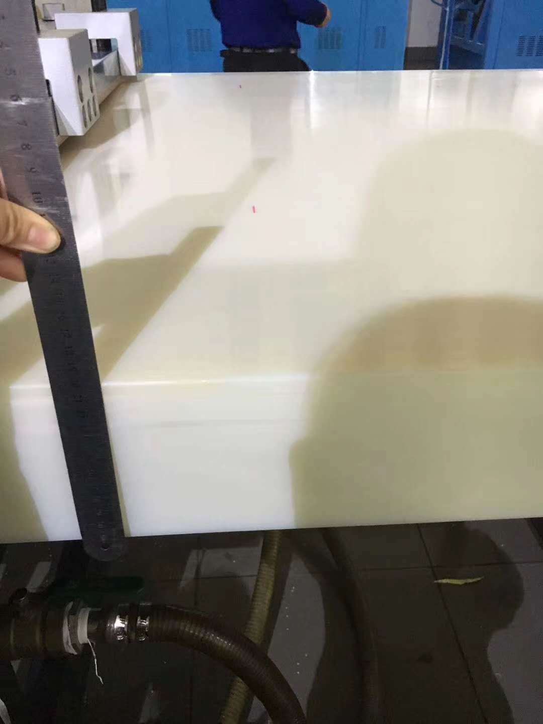燿安供应ABS PP PE厚板机超厚板材塑胶模型车床垫板押出设备