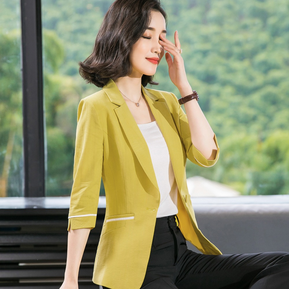 Blazer 2019 Spring and summer New products Korean Edition fashion temperament Sleeve have cash less than that is registered in the accounts jacket lady man 's suit suit
