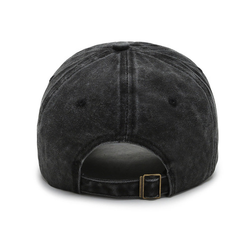 Cross-border new product hats for women and men, European and American water-wash labels, baseball caps, winter duck hats, outdoor sunshade and sun protection hats