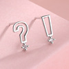 Cute asymmetrical sexy earrings for beloved