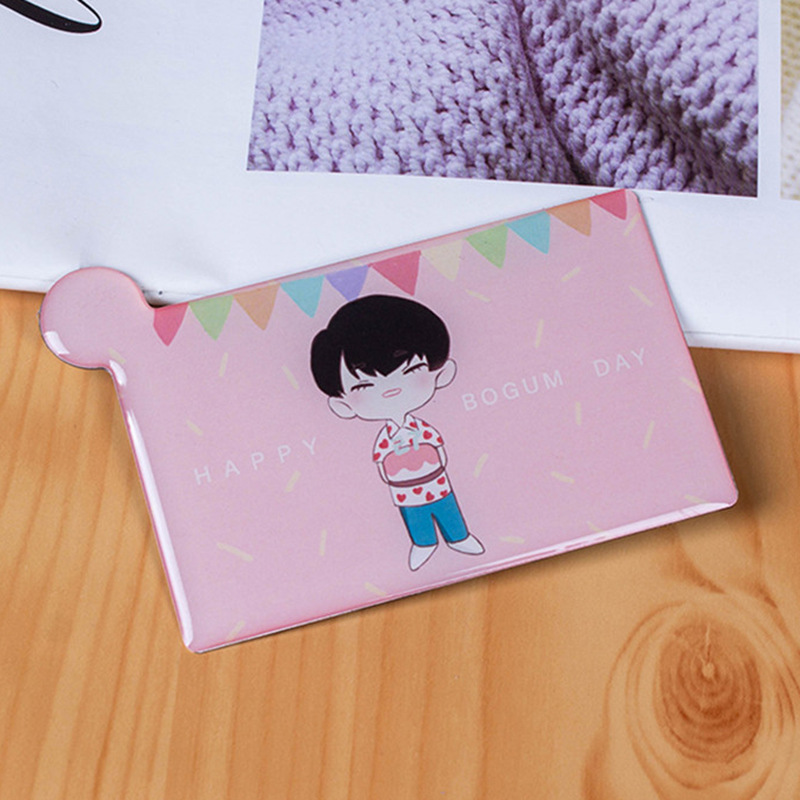 创意镜子摔不碎方形可爱小镜子 便捷礼品镜子定制 不锈钢化妆镜|ms