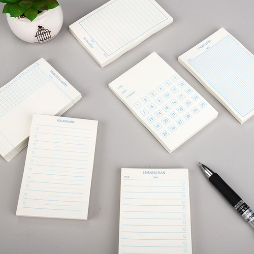 Seasonal Pomelo Functional Timeline Work Notebook To-Do List Study Plan Vocabulary Book Goal Check