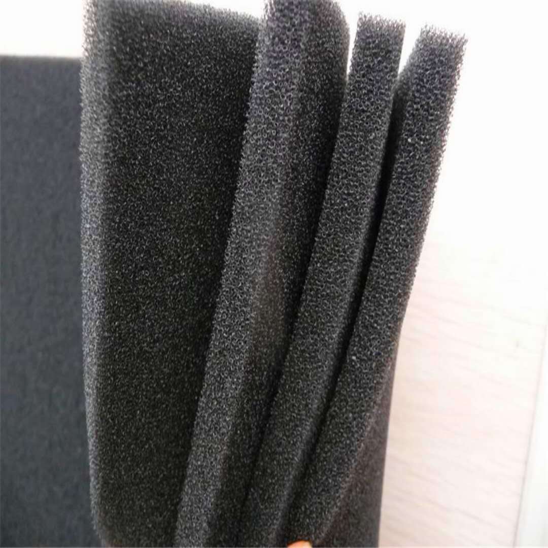 黑色过滤海绵鱼缸过滤材料防尘工业棉定做制透气环保无气味过滤棉