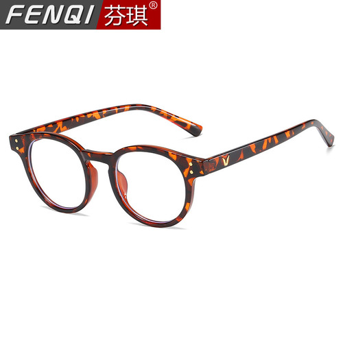 Anti-blue light radiation myopia glasses frame for women without makeup, plain glasses, Korean style trendy internet celebrity model 68286