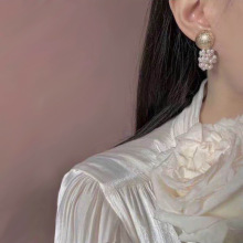 12g Weight Earrings Classification Travel, Birthday, Festival Occasion Women'S Gender Vintage Style Style Gold, Silver Color Exaggerated Circle Trendy Simple Korean Wild Earrings 12