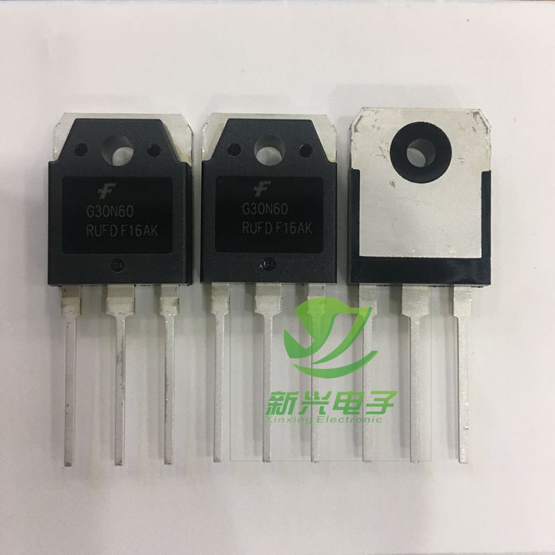 全新 SGH30N60RUFD 30N60 TO-3P FSC 直插场效应MOS三极管