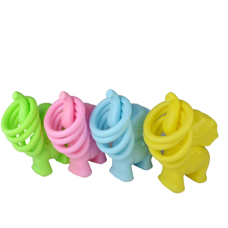 Кольца, игрушка, дорожная игра для сенсорики детского сада, слон