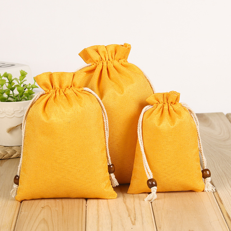 厂家定做抽绳牛津布束口袋 旅行收纳背包袋 礼品麻布袋印制LOGO