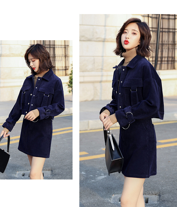 Costume femme en Velours côtelé - Ref 3334546 Image 17