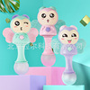 Twitter Rhythm stick baby Rattle Sand Hammer 3-6-12 Newborn Puzzle Toys acousto-optic Rhythm Bell