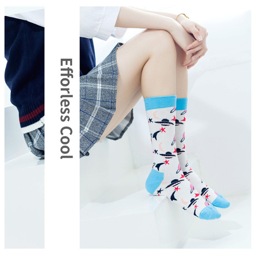 Cross-border wholesale Amazon European and American style ankle socks 2024 new autumn/winter street fashion socks for men and women casual socks