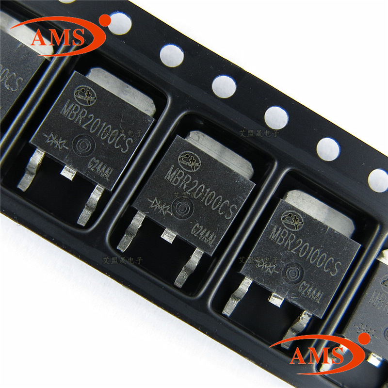 MBR20100CS 20A100V TO-252 贴片肖特基二极管 MBR20100C