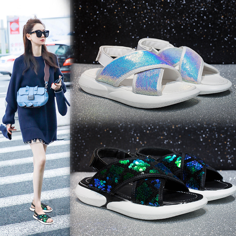 Chaussures été pour femme en Caoutchouc - Ref 3345486 Image 1