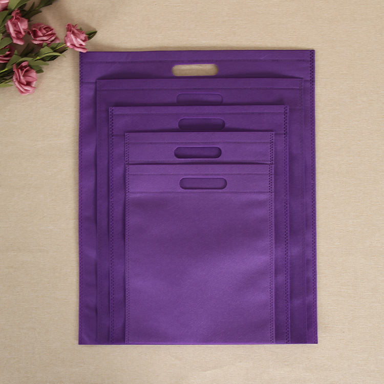 环保手提袋定做折叠服装广告购物礼品袋彩色礼品无纺布袋定制logo