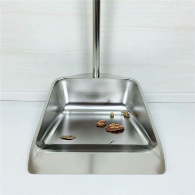 glory Stainless steel new pattern Garbage shovel Daily clean Manufactor Direct selling Special thick Bucket Large Dustpan 013