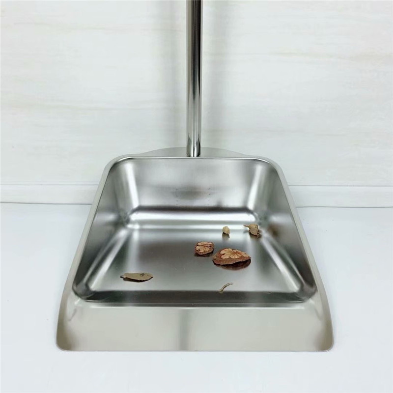 glory Stainless steel new pattern Garbage shovel Daily clean Manufactor Direct selling Special thick Bucket Large Dustpan 013