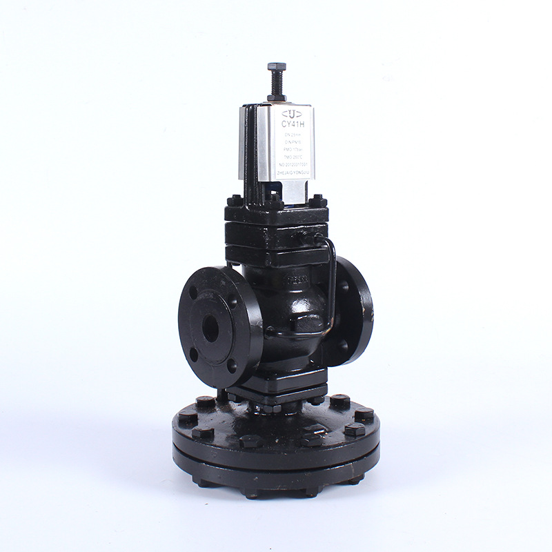 蒸汽铸钢减压阀 法兰螺纹连接CY41H先导式超大膜片高精度减压阀