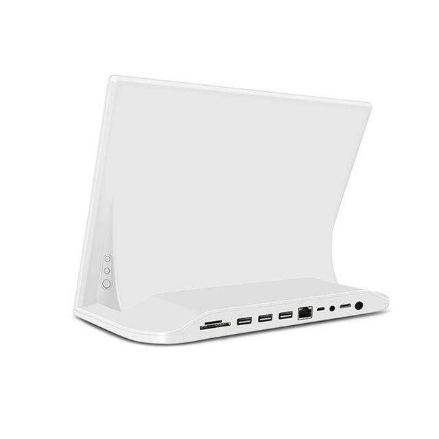 10.1寸平板电脑L型评价器 银行办公客户满意度服务评价器 IPS屏幕